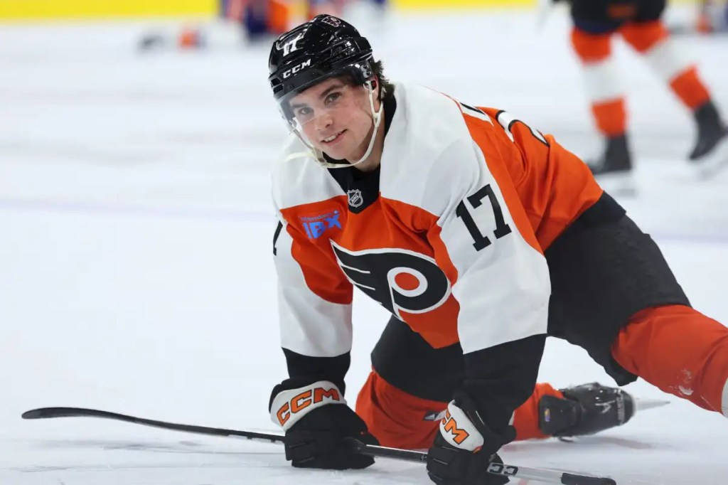 A Groin Injury Might Be The Only Thing That Keeps Jett Luchanko From Making The Flyers Out Of&nbsp;Camp